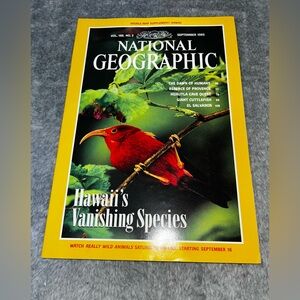 NATIONAL GEOGRAPHIC September 1995 HAWAII Provence HUAUTLA El Salvador